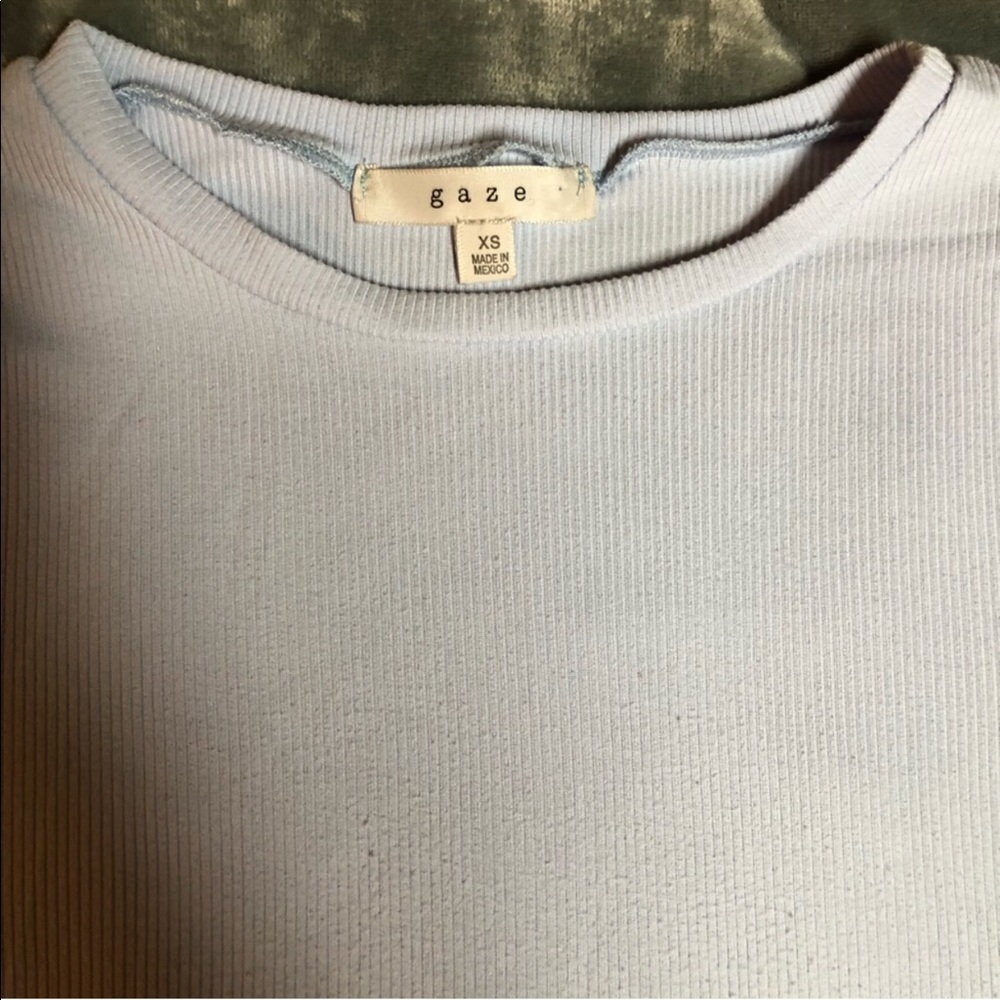 Blue shirt